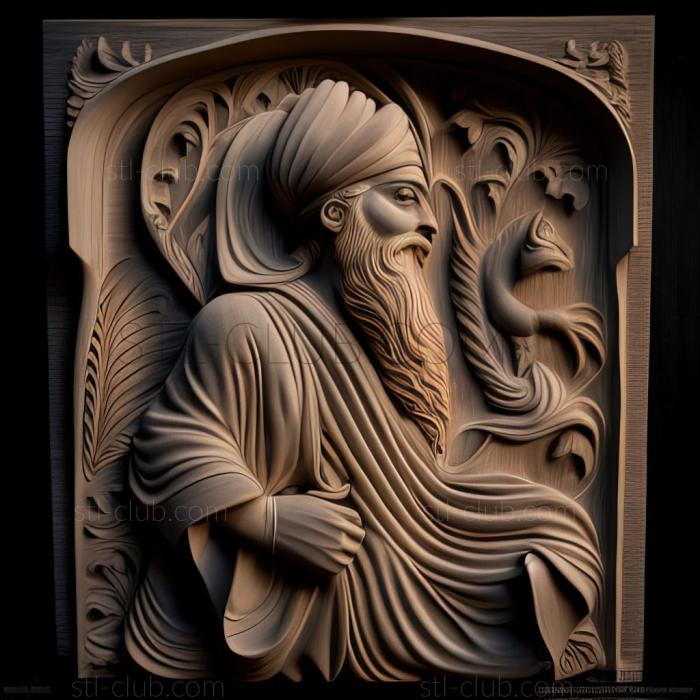 3D model Guru Nanak (STL)